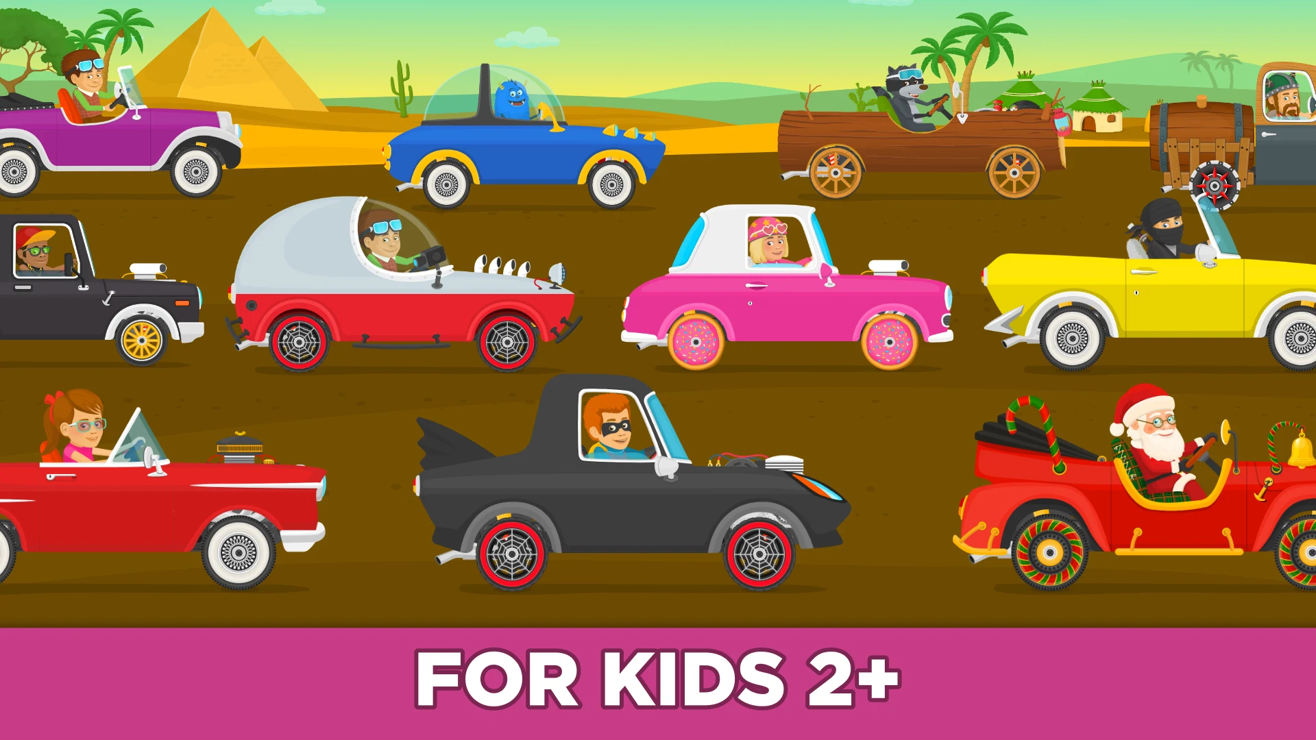 Racing car games for kids 2-5 screenshot